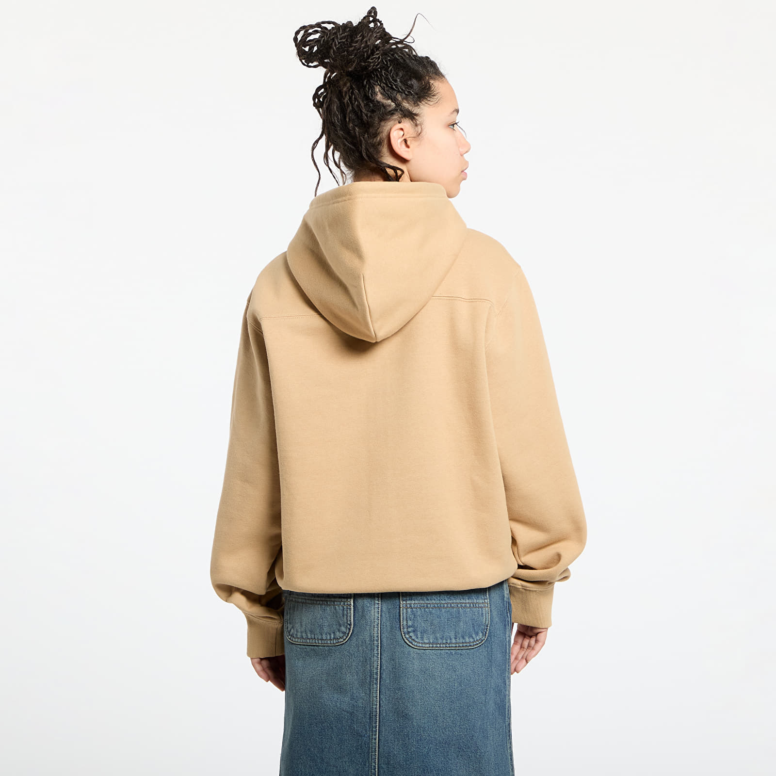 Férfi pulóverek Carhartt WIP Hooded Eldon Sweat Jacket UNISEX Dusty H Brown