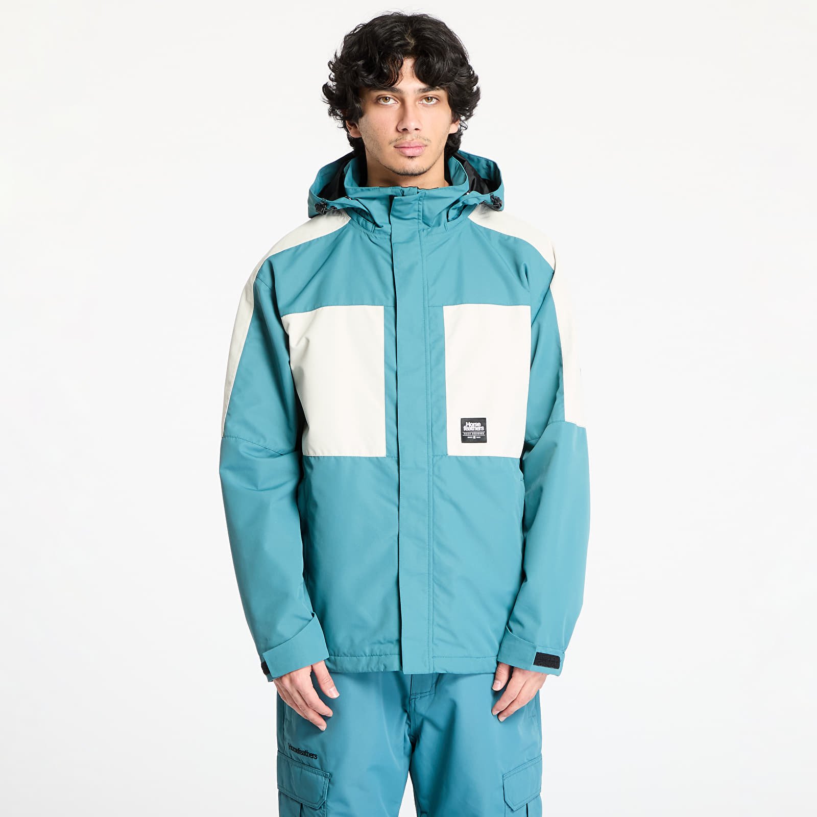 Meeste jakid Horsefeathers Envoy Jacket Hydro/ Cream
