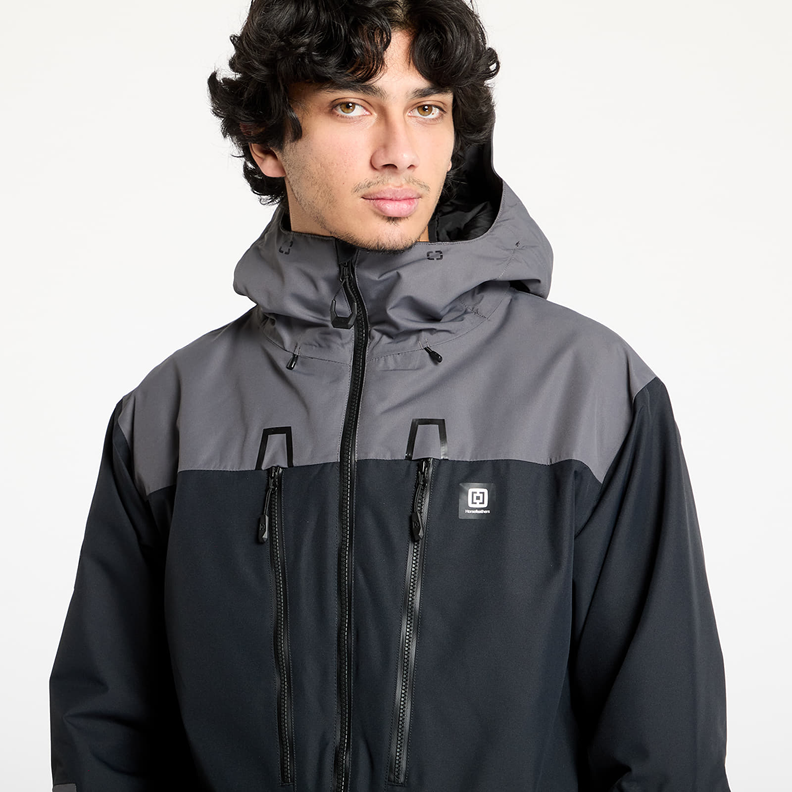 Meeste jakid Horsefeathers Halen II Insulated Jacket Black/ Iron
