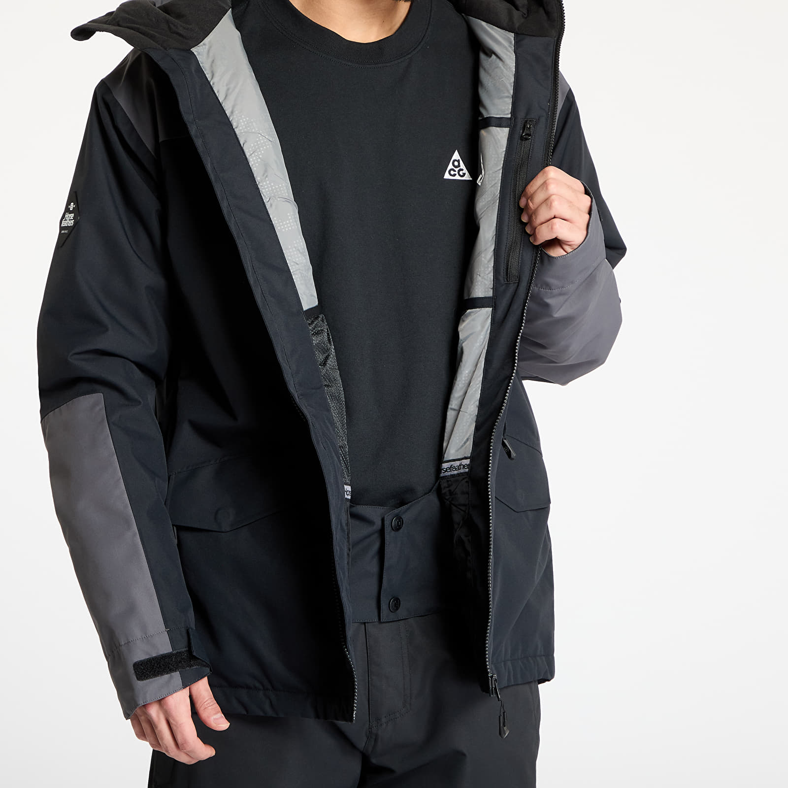 Meeste jakid Horsefeathers Halen II Insulated Jacket Black/ Iron