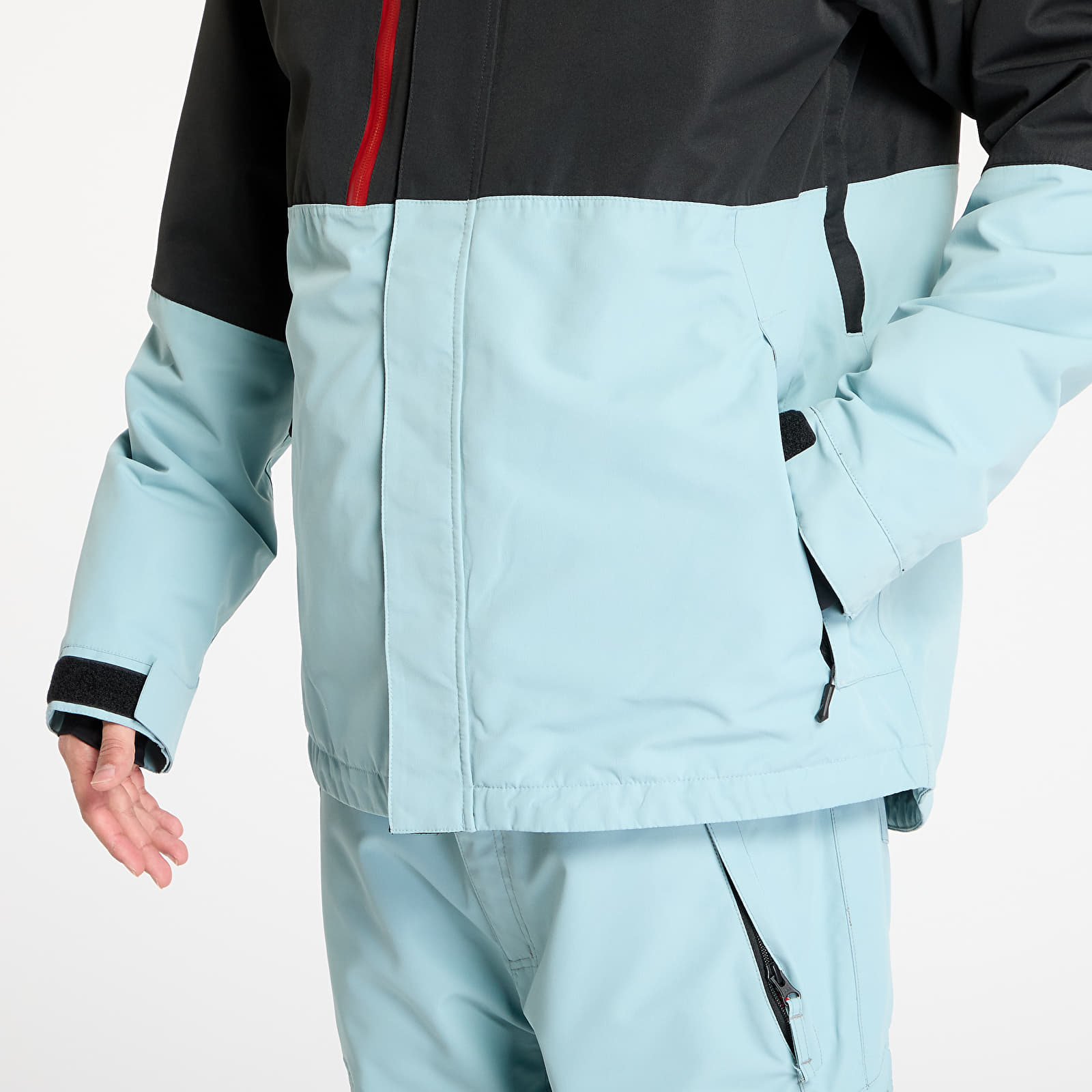 Meeste jakid Horsefeathers Track Jacket Black/ Blue Haze