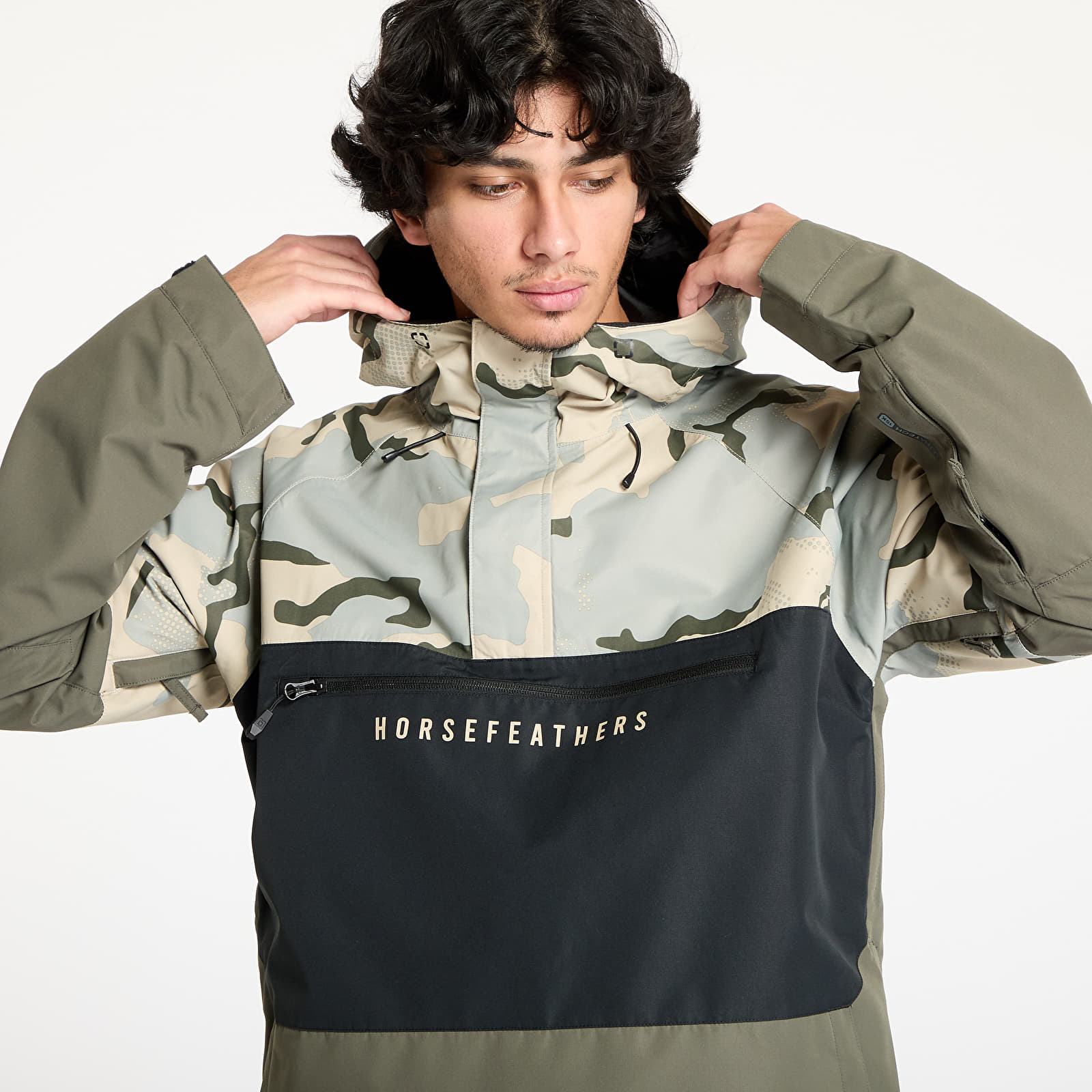 Herenjassen Horsefeathers Donnie Jacket Desert Camo