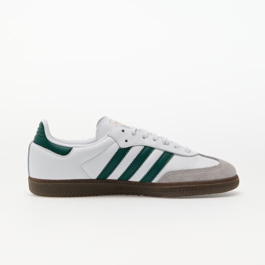adidas Samba Og Ftwr White/ Collegiate Green/ Clear Granite | Queens