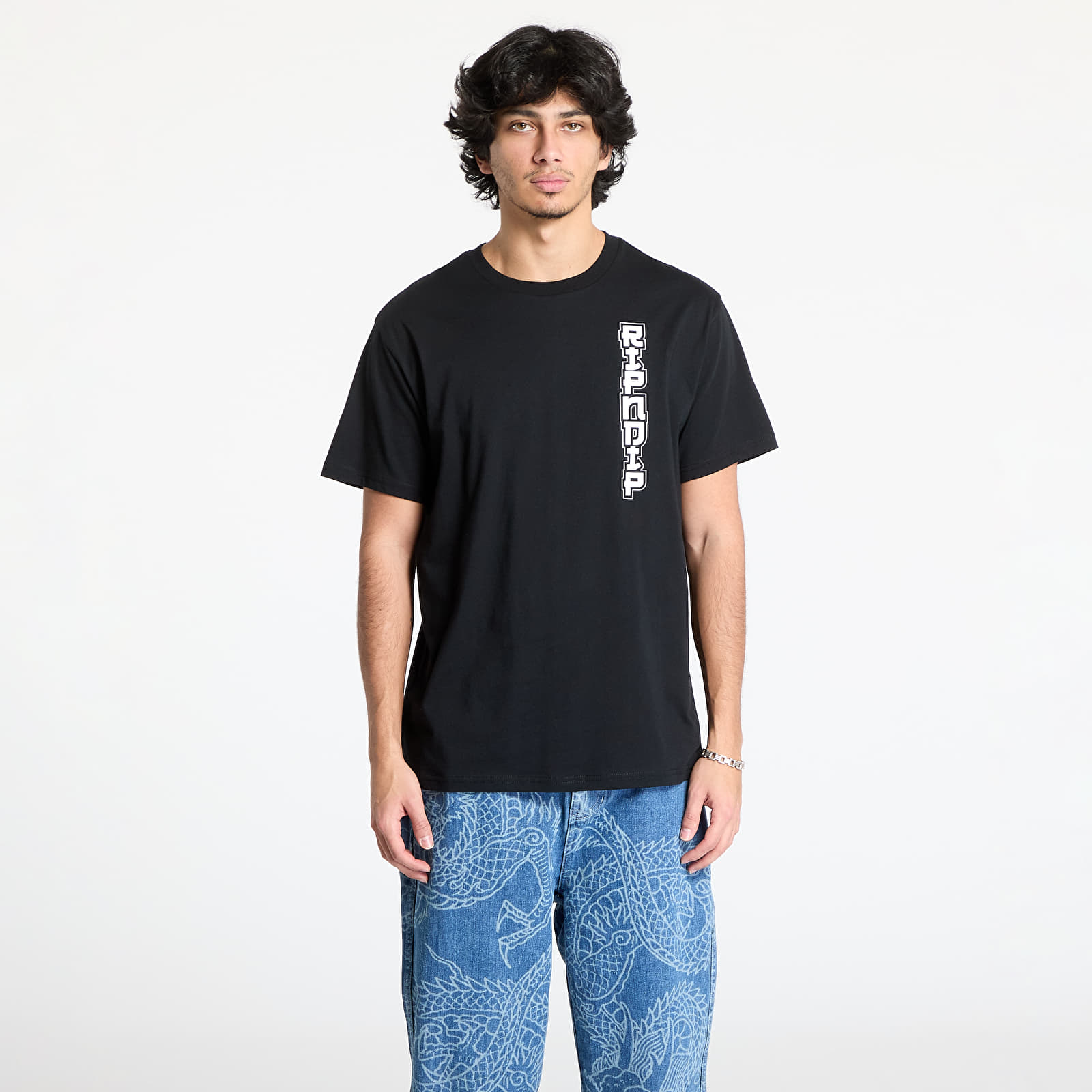 Men's T-shirts RIPNDIP Haku Tee Black
