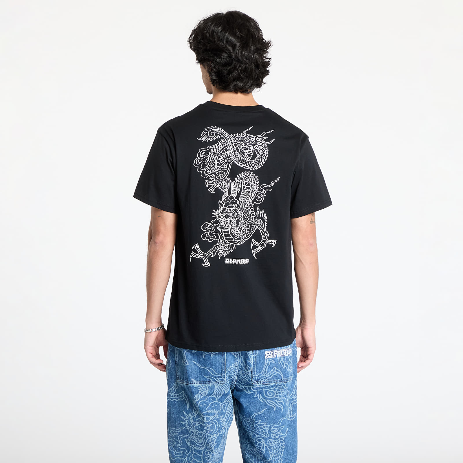 Men's T-shirts RIPNDIP Haku Tee Black