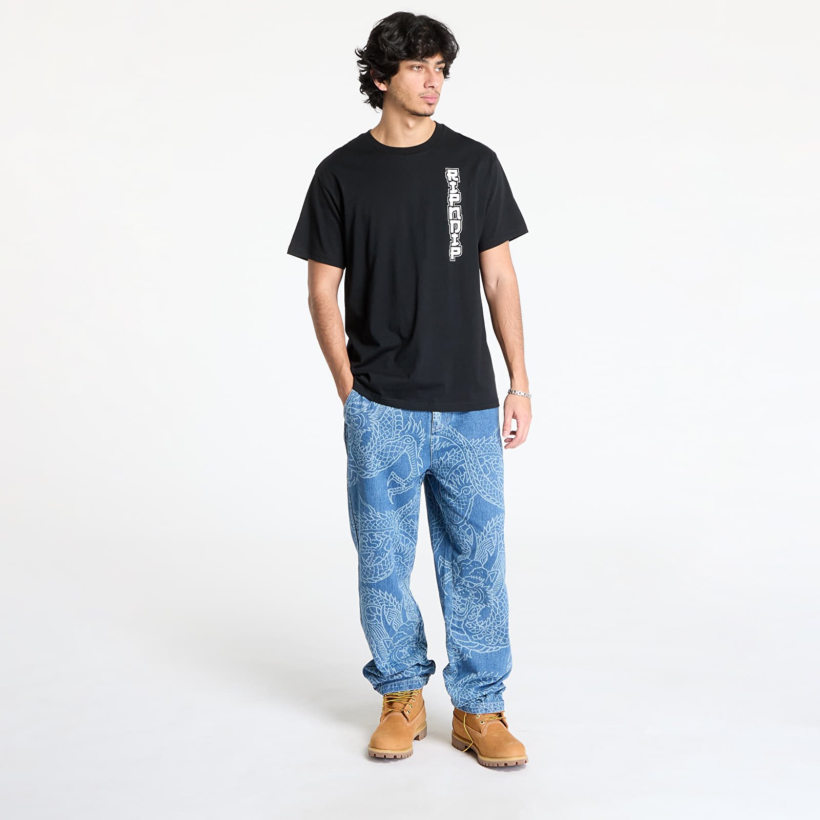 Men's T-shirts RIPNDIP Haku Tee Black