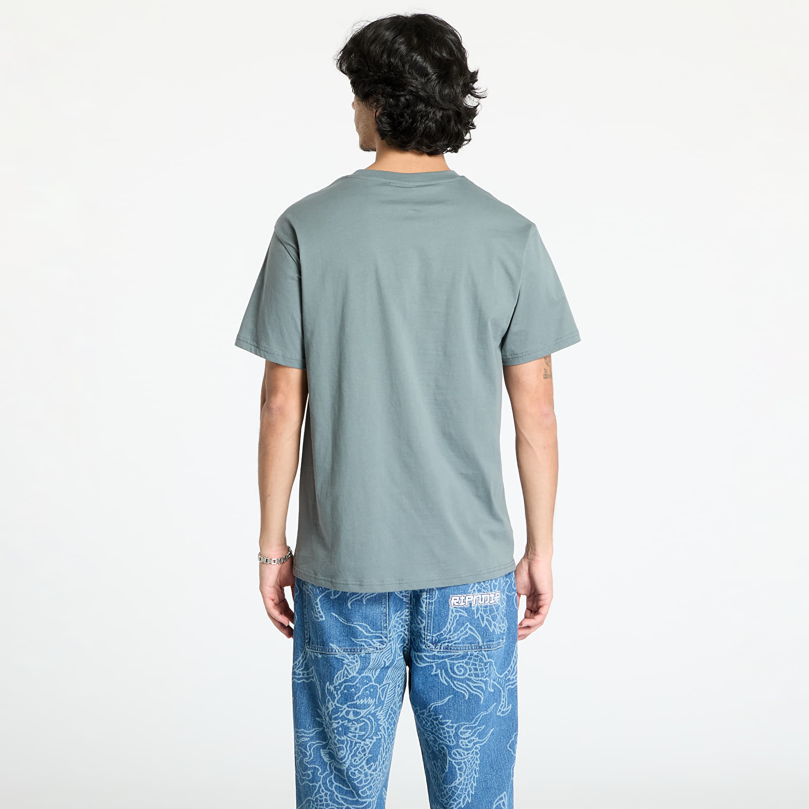 Koszulki męskie RIPNDIP Peaches And Nerm Tee Charcoal