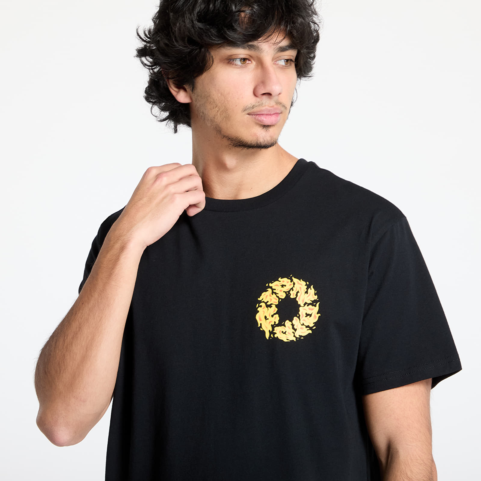 Moške majice RIPNDIP Burn In Heck Tee Black