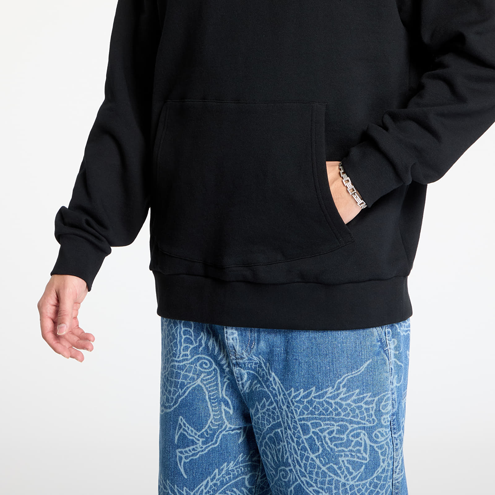 Herren-Sweatshirts RIPNDIP Burn In Heck Hoodie Black