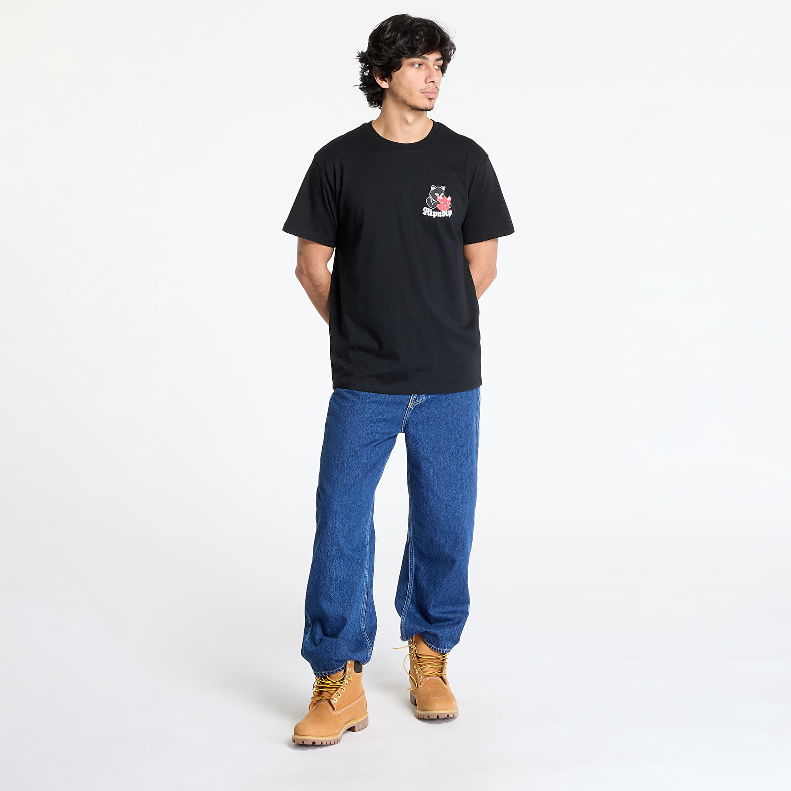 Men's T-shirts RIPNDIP Masked Jerm Tee Black