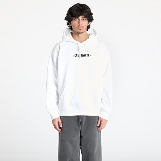 Mikina Carhartt WIP Greatest Hits Hooded Sweatshirt UNISEX White/ Black