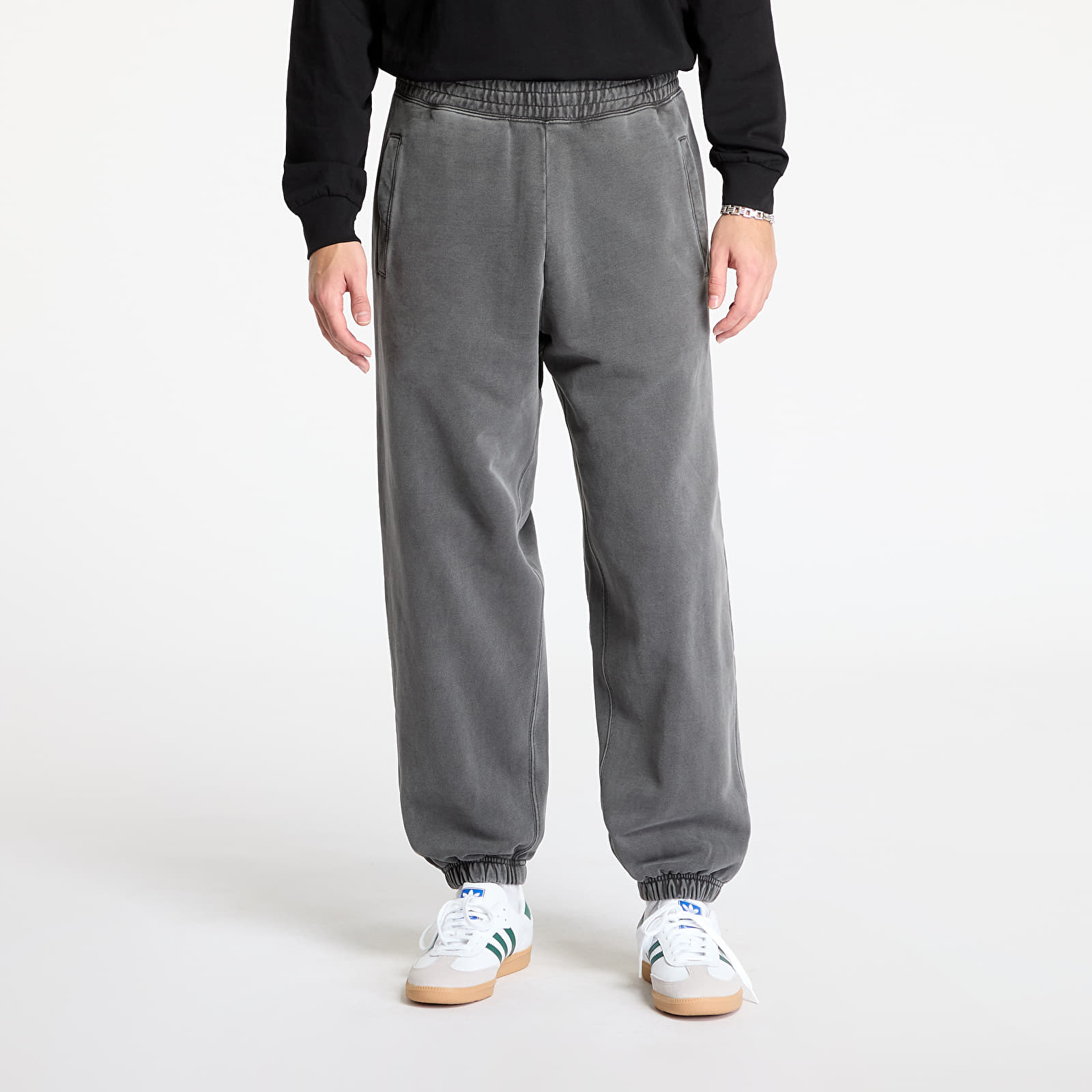 Sweatpants Carhartt WIP Vista Grand Sweat Pant UNISEX Graphite Garment Dyed