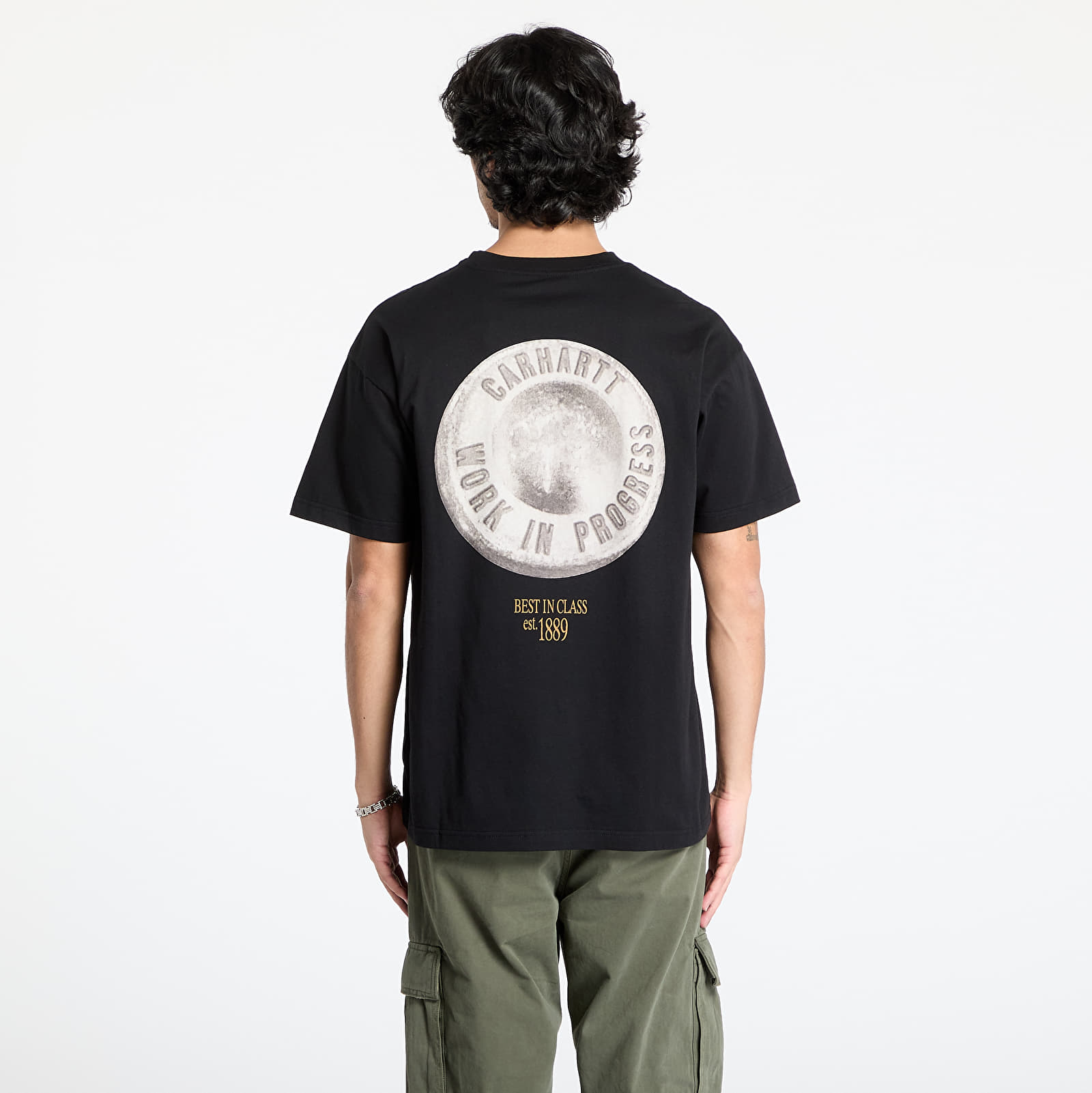 Camisetas hombre Carhartt WIP S/S Best In Class T-Shirt UNISEX Black