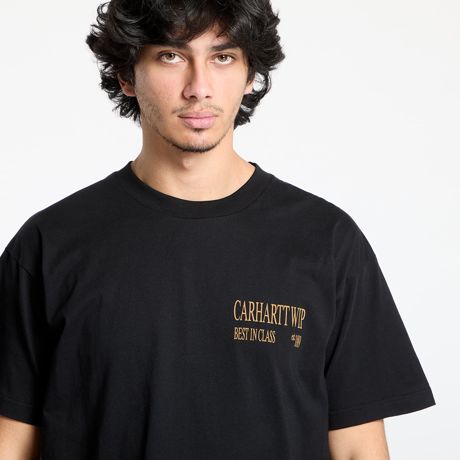 Camisetas hombre Carhartt WIP S/S Best In Class T-Shirt UNISEX Black