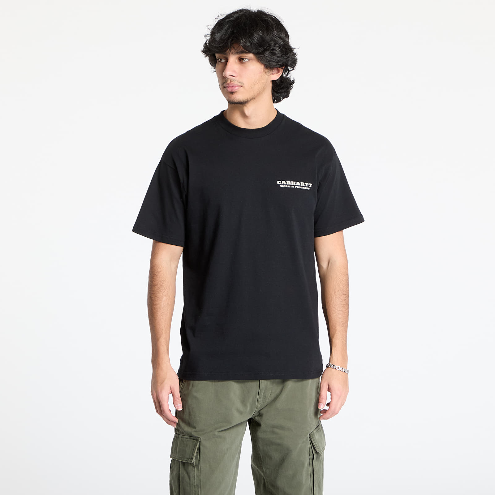 Men's T-shirts Carhartt WIP S/S Runaway T-Shirt UNISEX Black/ Wax