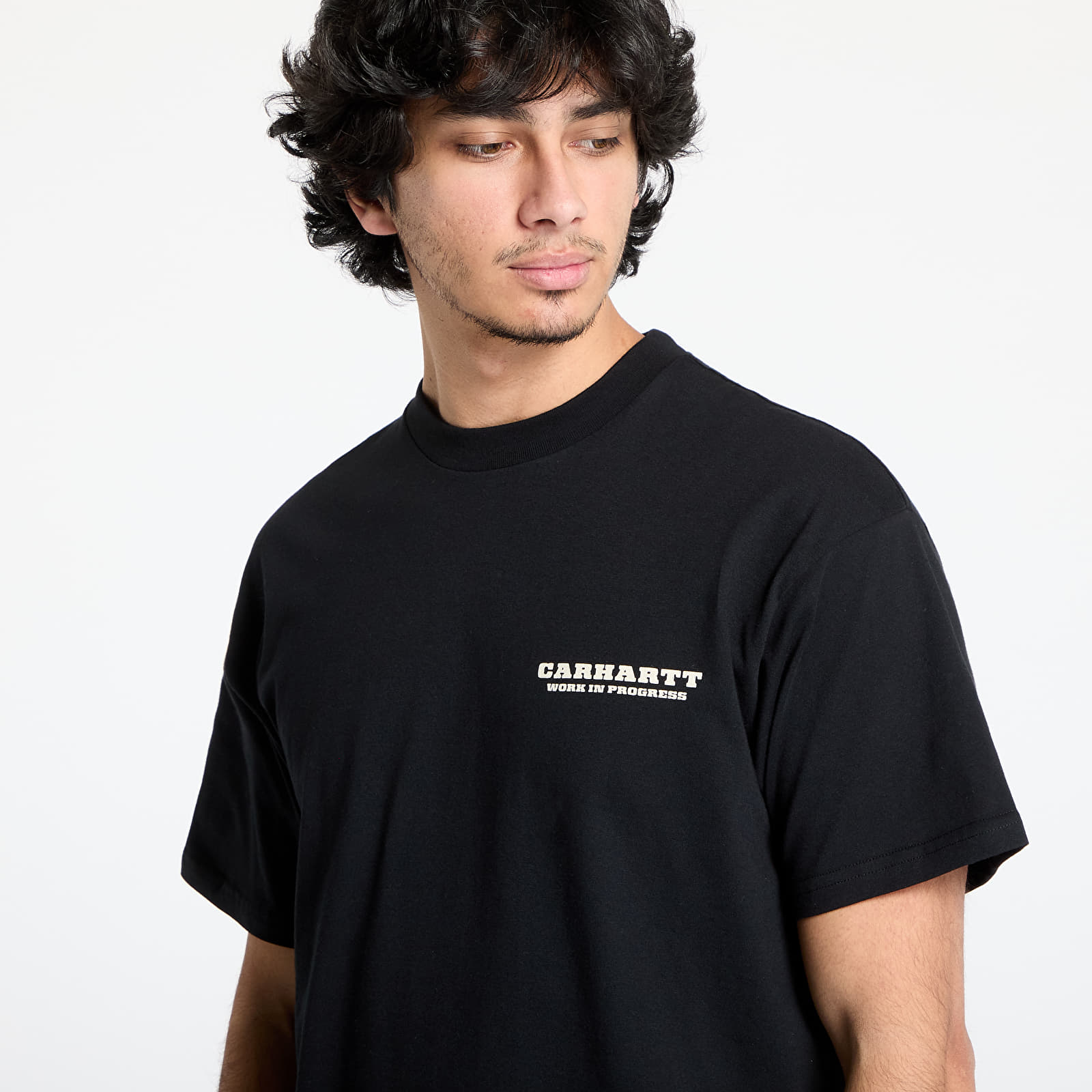 Men's T-shirts Carhartt WIP S/S Runaway T-Shirt UNISEX Black/ Wax