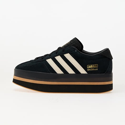 adidas Gazelle Stack W Core Black/ Cream White/ Gum 3