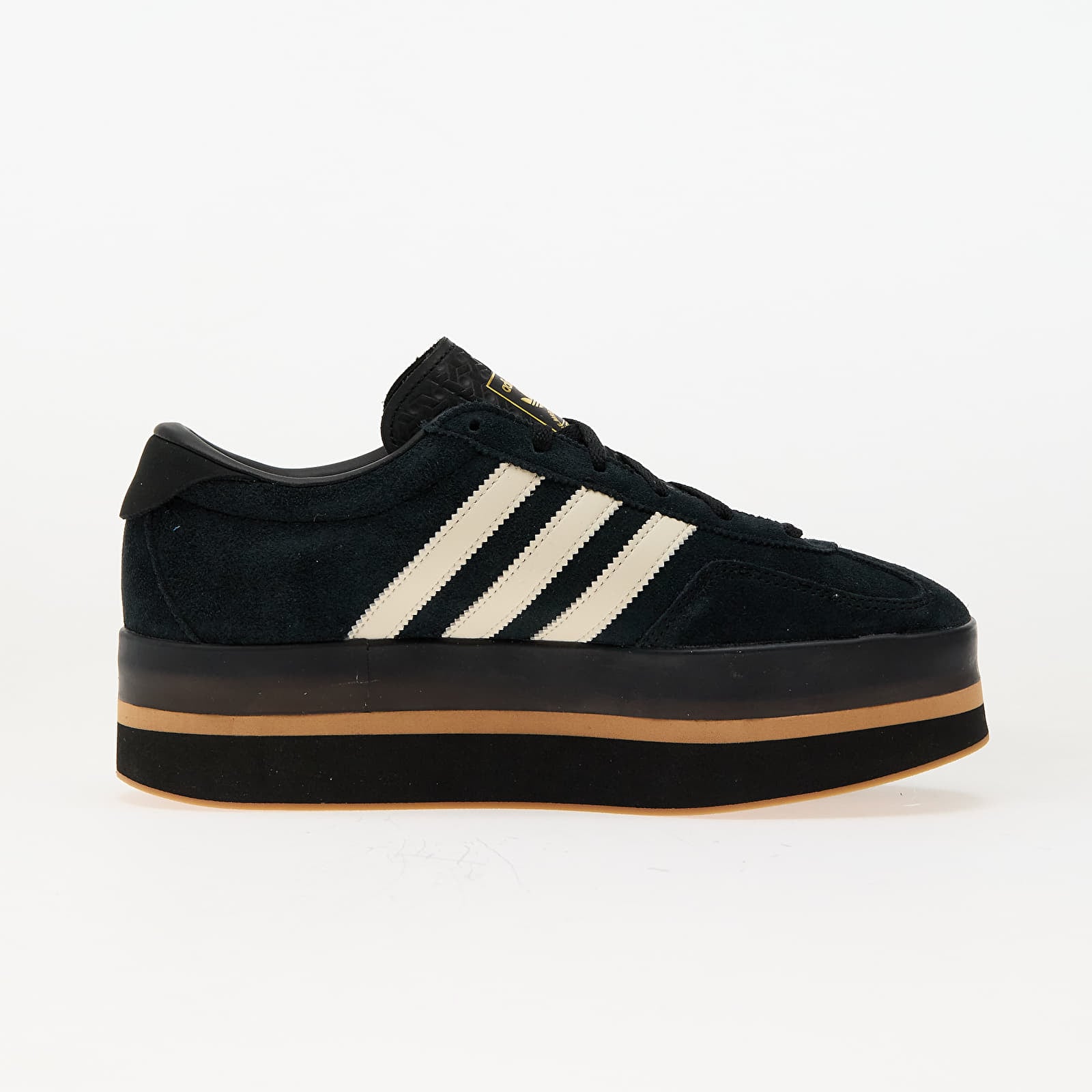 Damesschoenen adidas Gazelle Stack W Core Black/ Cream White/ Gum 3