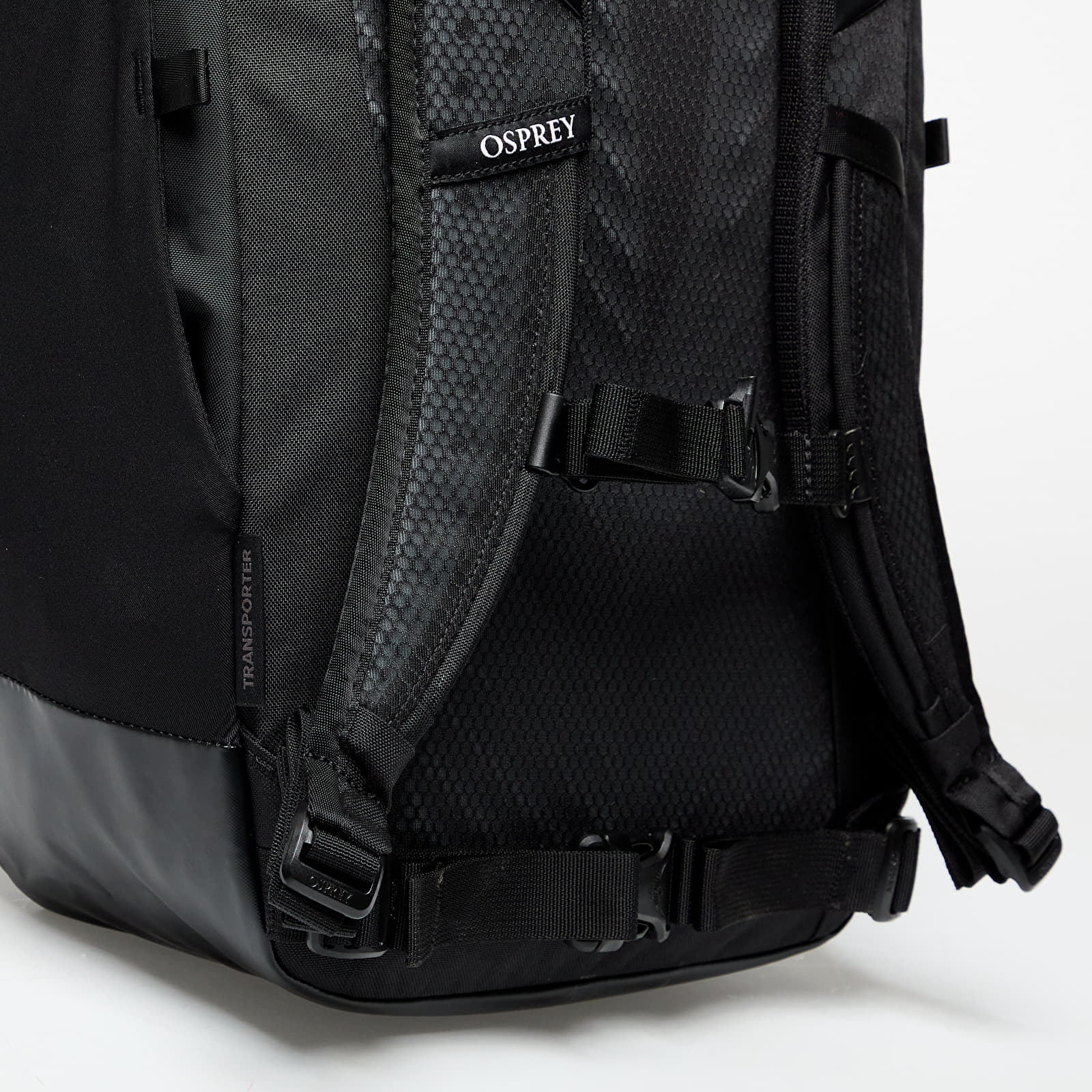 Vīriešu mugursomas Osprey Transporter Roll Top Black