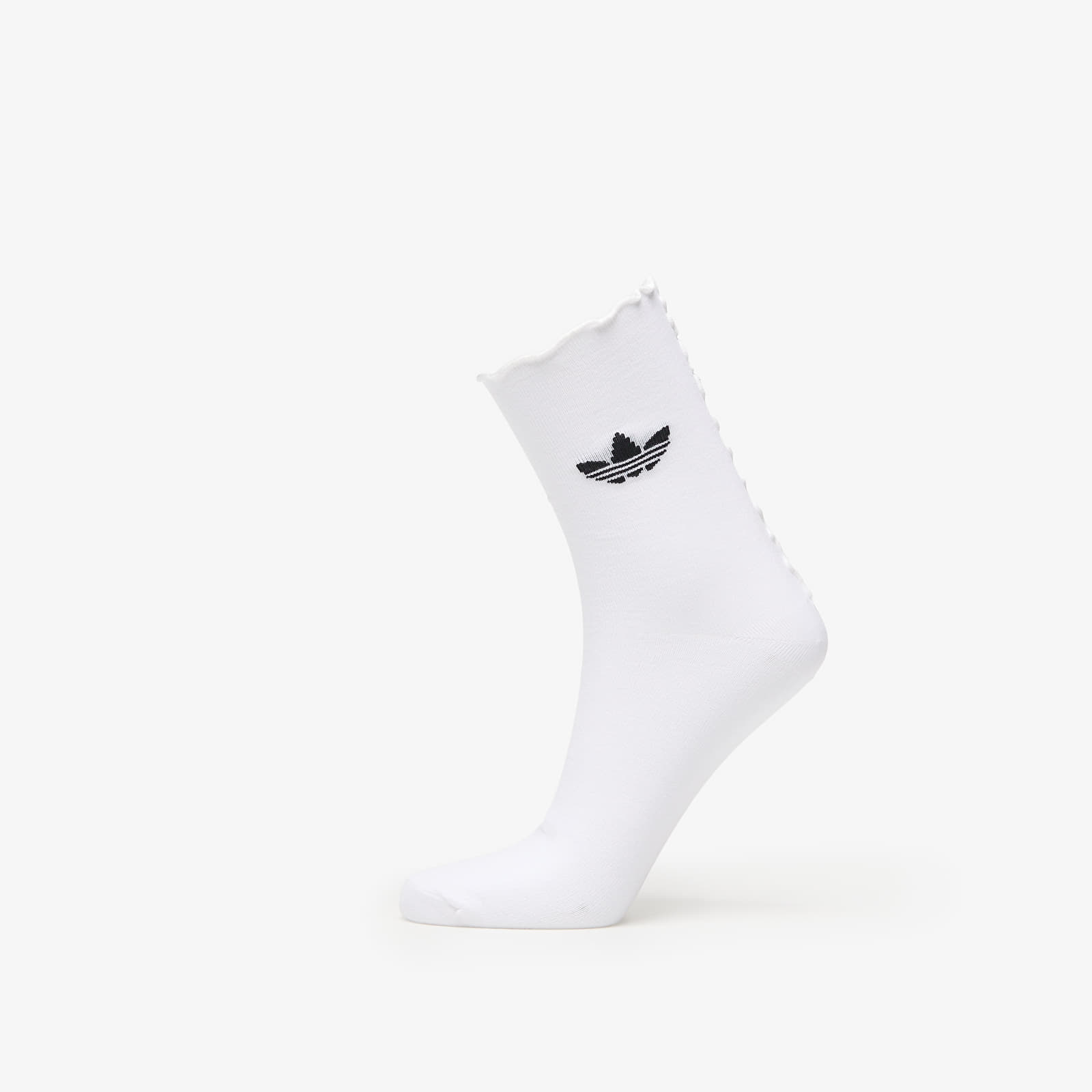 Calcetines para hombre adidas Ruffle Socks 2-Pack White/ Black