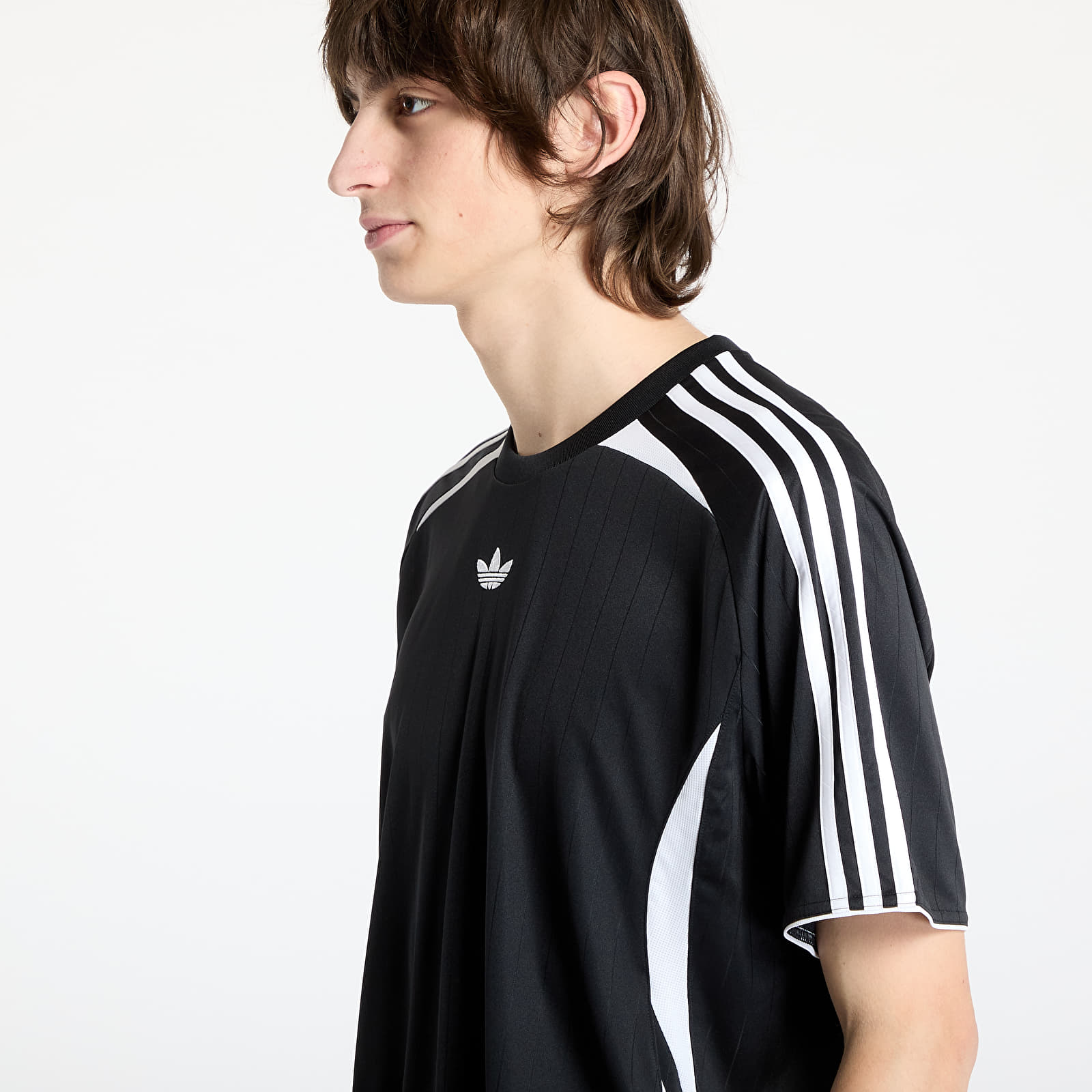 Men's T-shirts adidas Adicolor Teamgeist T-Shirt Black/ White
