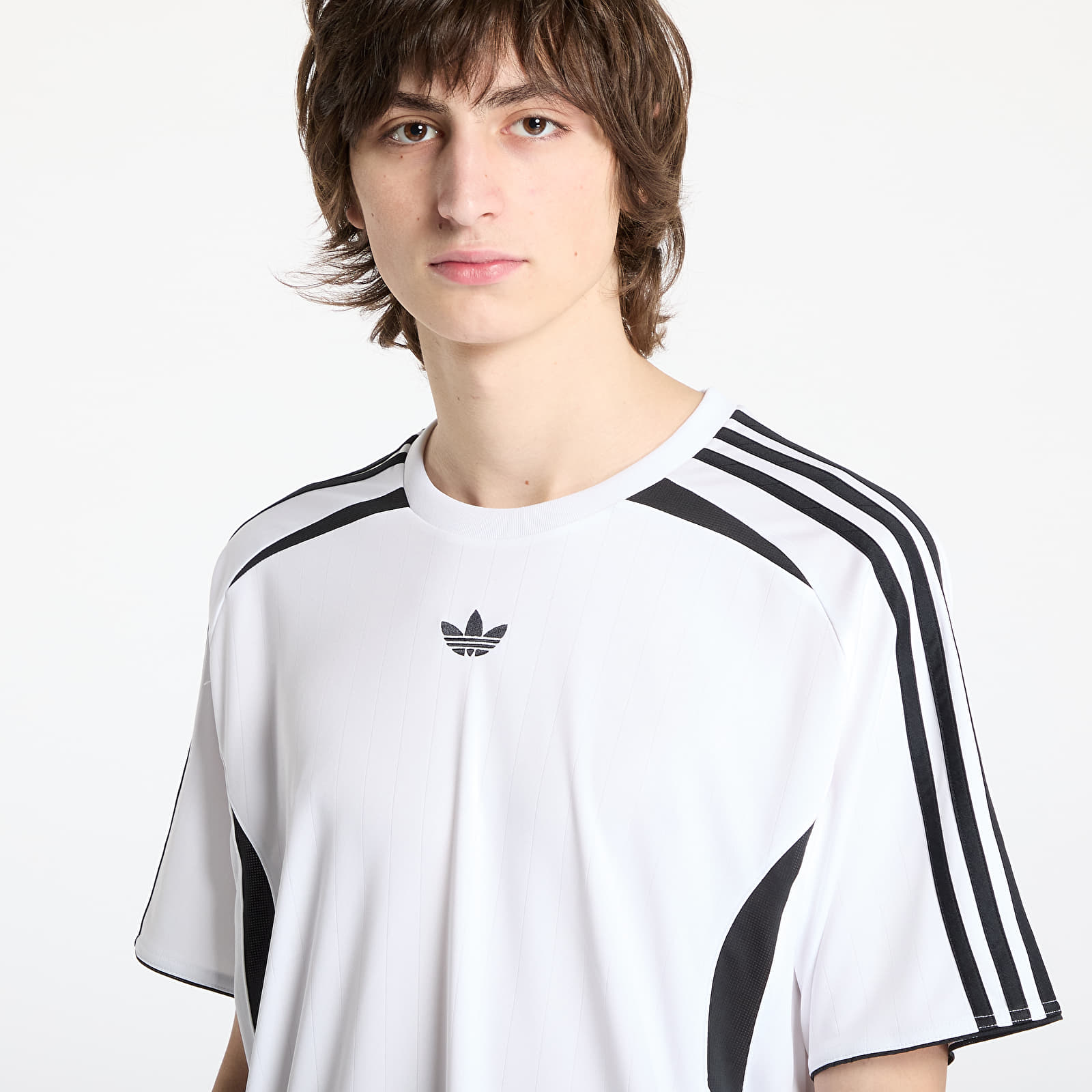 Camisetas hombre adidas Adicolor Teamgeist T-Shirt White/ Black