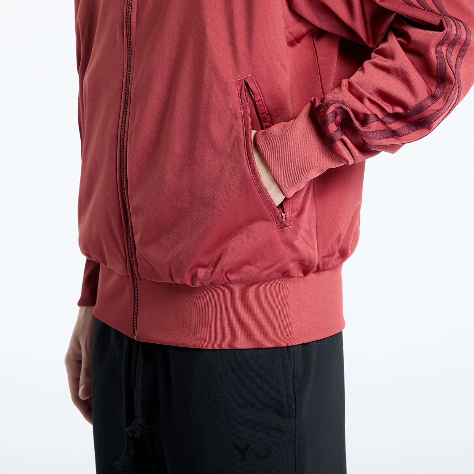 Men's sweatshirts adidas Firebird Adicolor Tracktop Preloved Ruby