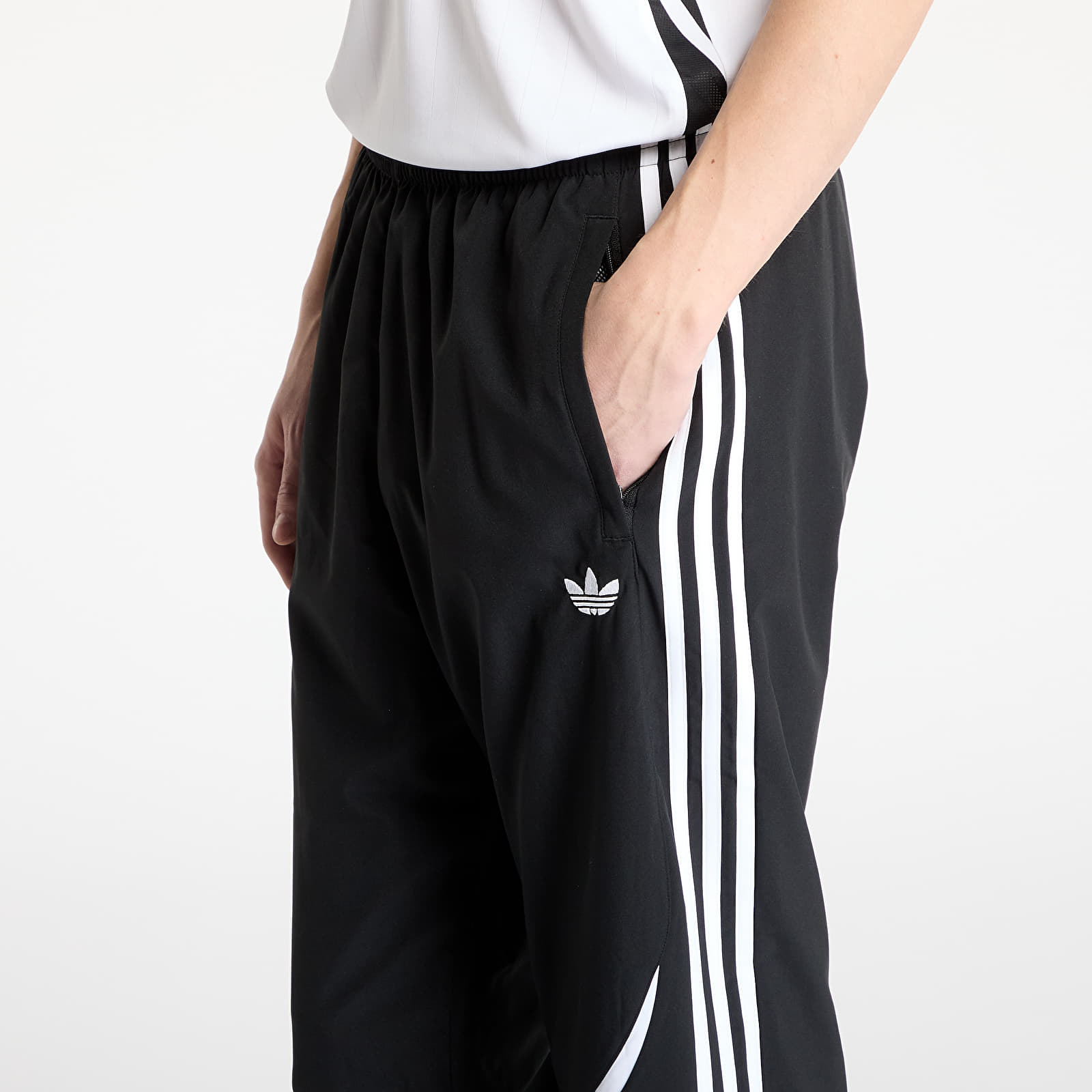 Men's trousers adidas Adicolor Teamgeist Track Pants Black/ White