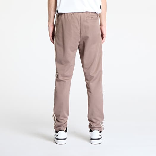 【ADIDAS】Beckenbauer Track Pants - Trace Brown:Wonder Whi Clothing - Adicolor Classics Beckenbauer Track Pants - Brown