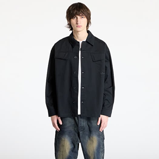 Cămașă adidas Premium Essentials Workwear Overshirt Black