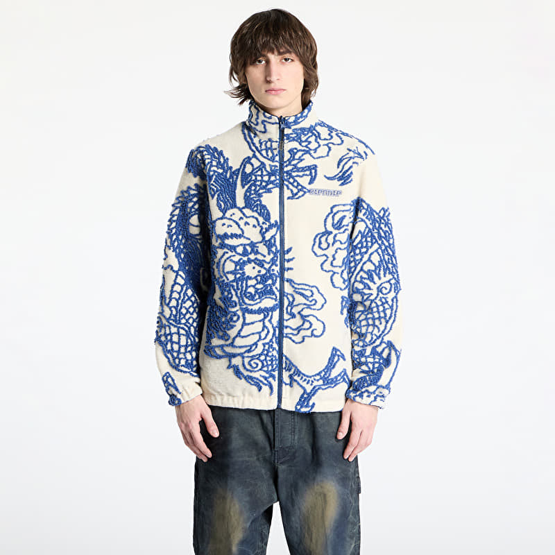 Jachetă RIPNDIP Haku Reversible Jacket Off White/Navy