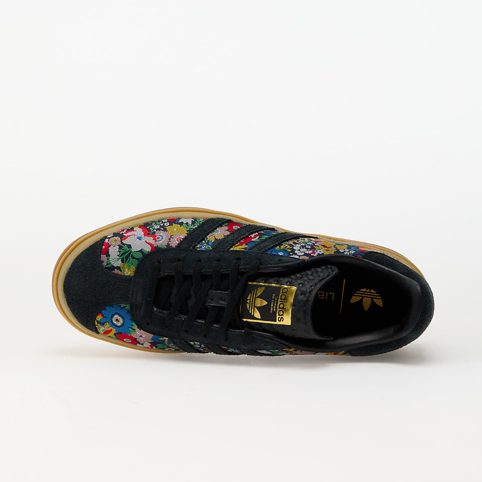 Sneakers und Schuhe für Frauen adidas x Liberty London Gazelle Bold W Core Black/ Supplier Color/ Gold Metalic