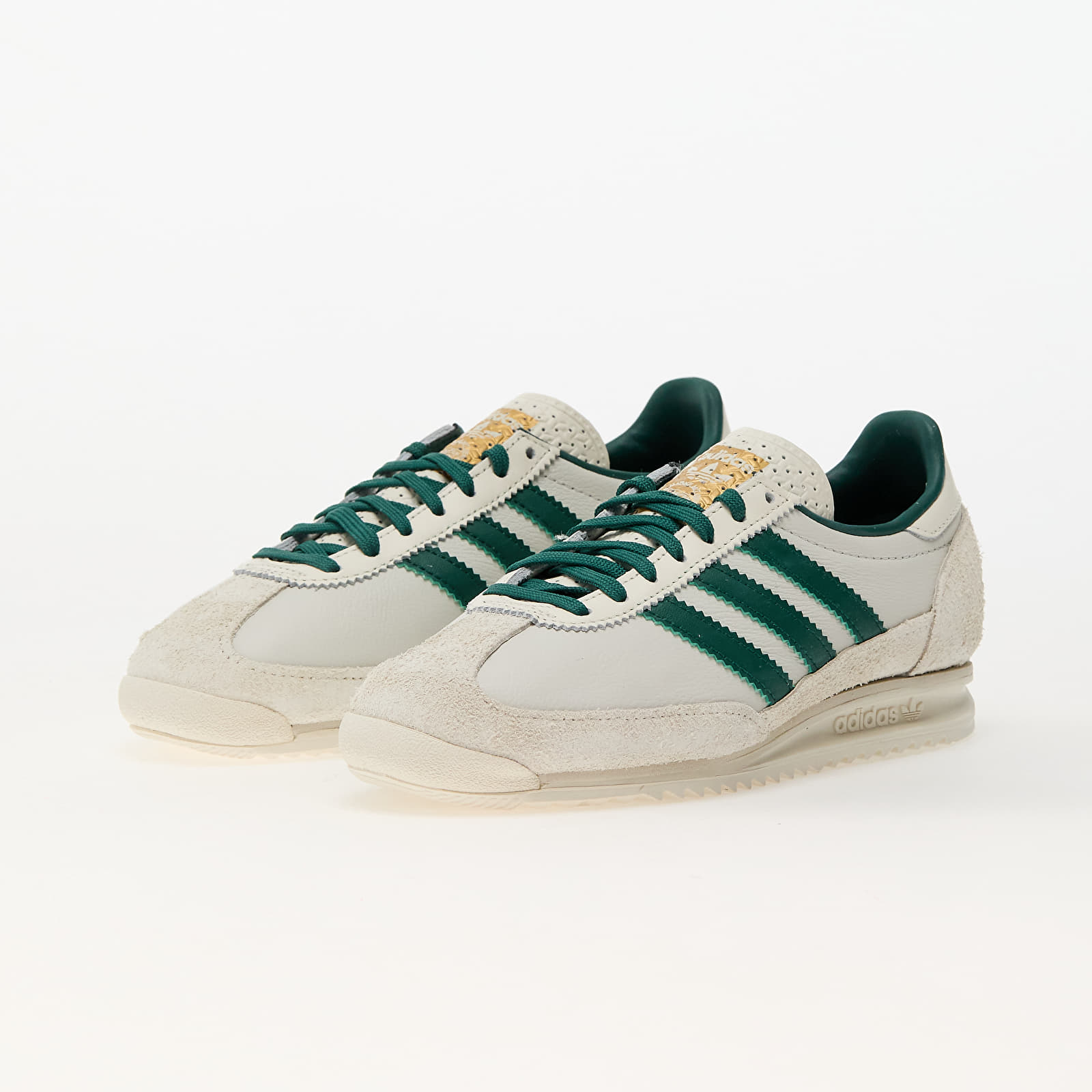 Women's sneakers and shoes adidas Sl 72 Og W Off White/ Collegiate Green/ Orbit Grey