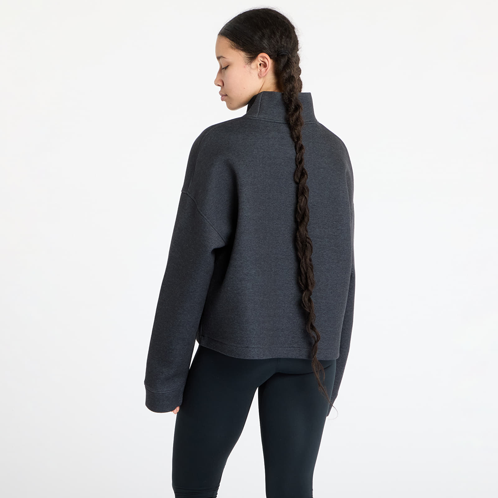 Sudaderas The North Face Mock Neck Relaxed Sweater TNF Black