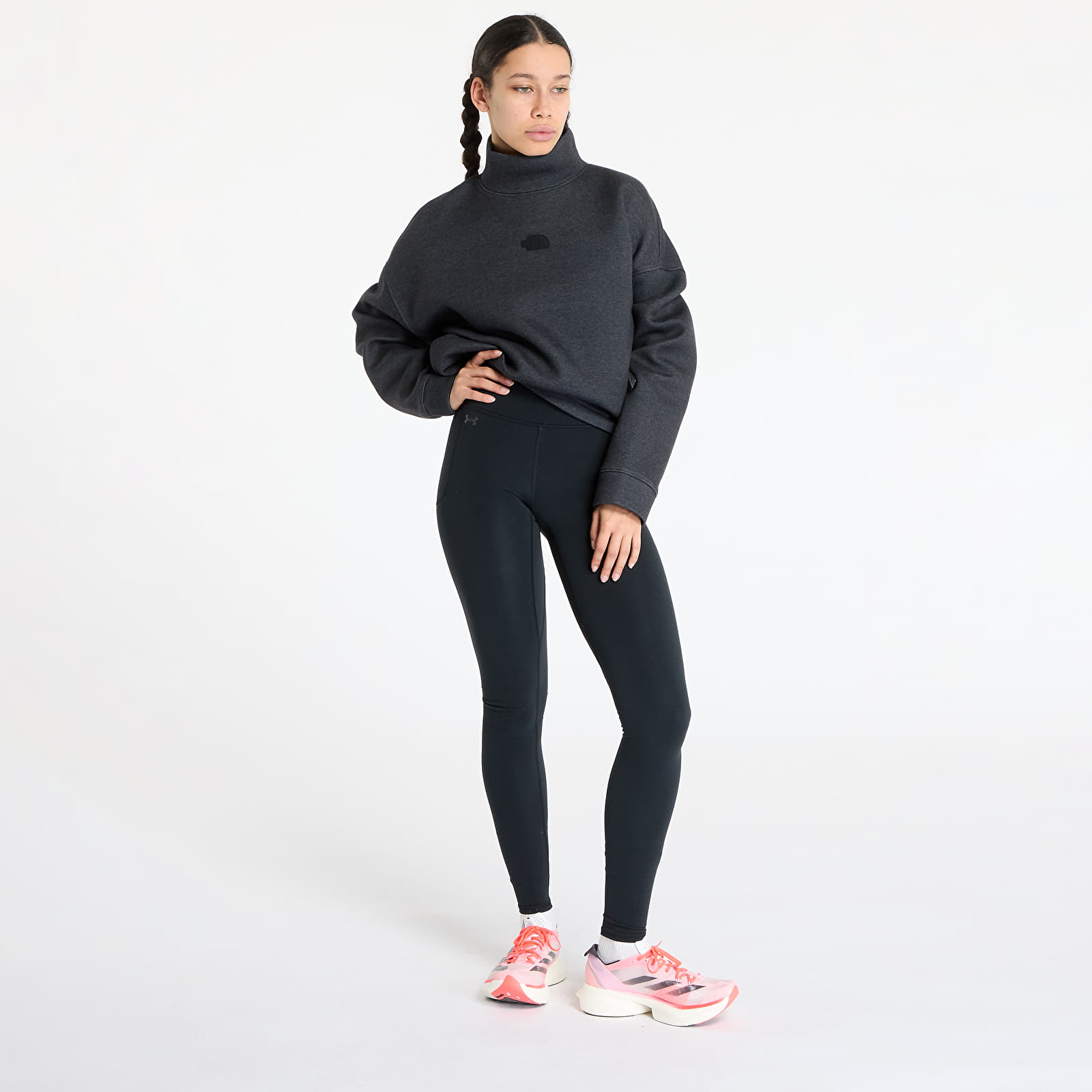 Sudaderas The North Face Mock Neck Relaxed Sweater TNF Black