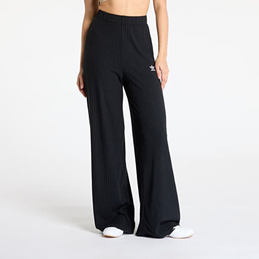 Spodnie dresowe adidas Essentials Wide Rib Pants Black