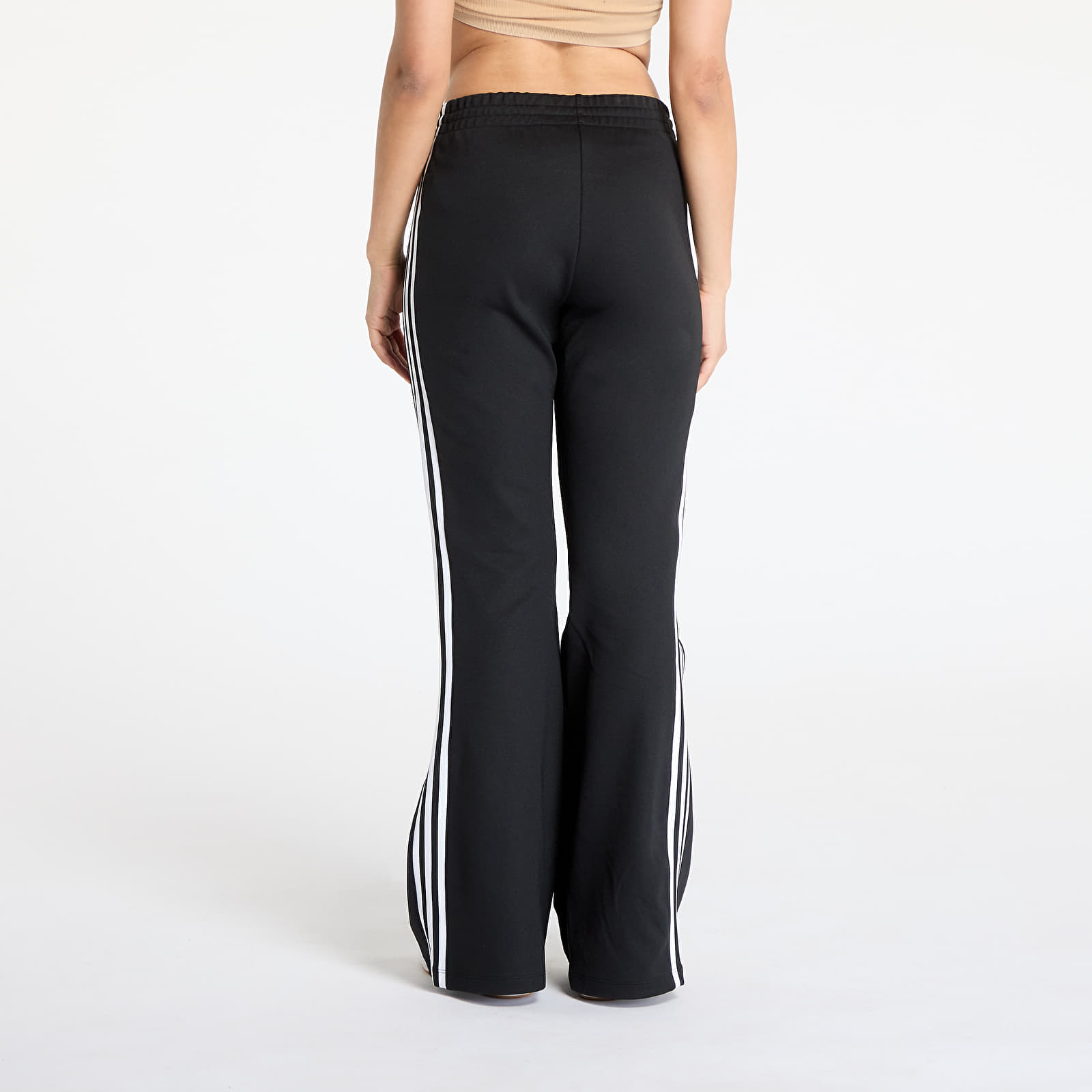 Women's Sweatpants adidas Adicolor 3 Stripe Flared Track Pant Black