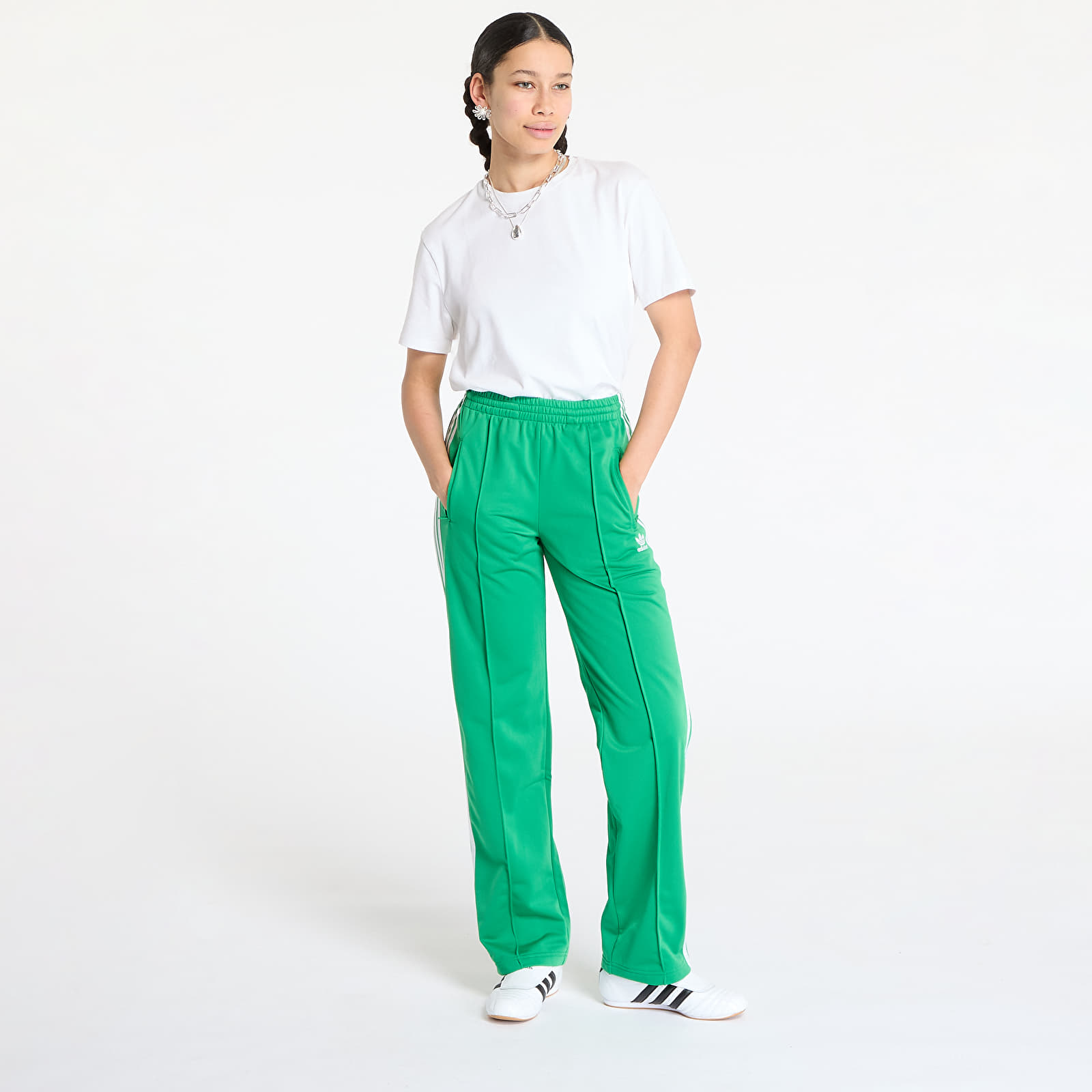 Women's Sweatpants adidas Firebird Adicolor Trackpant Green