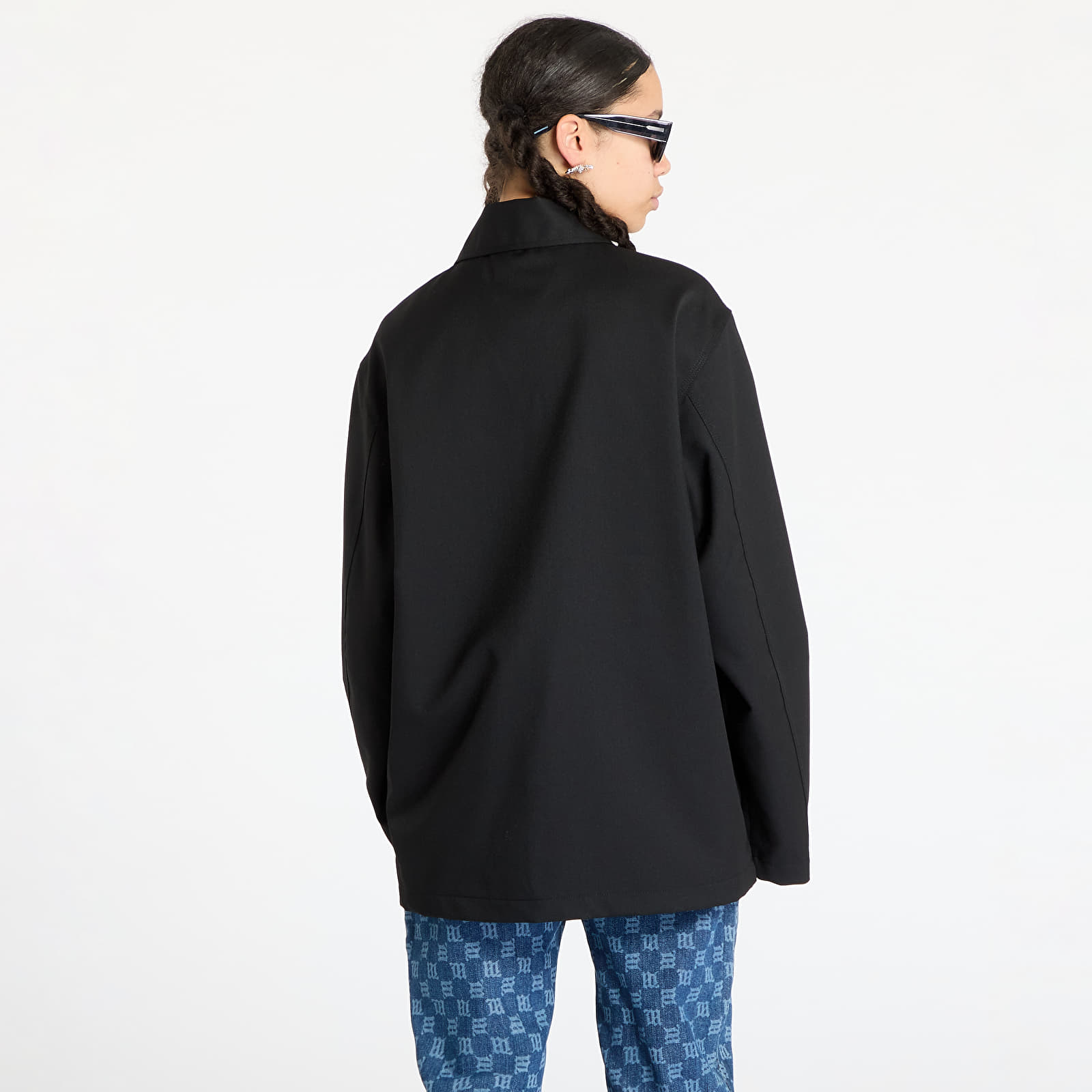 Moške jakne Carhartt WIP Seaton Blazer Black