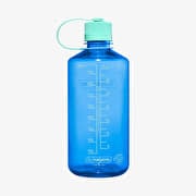 Nalgene 1000ml Narrow Mouth Sustain Water Bottle Cornflower Blue