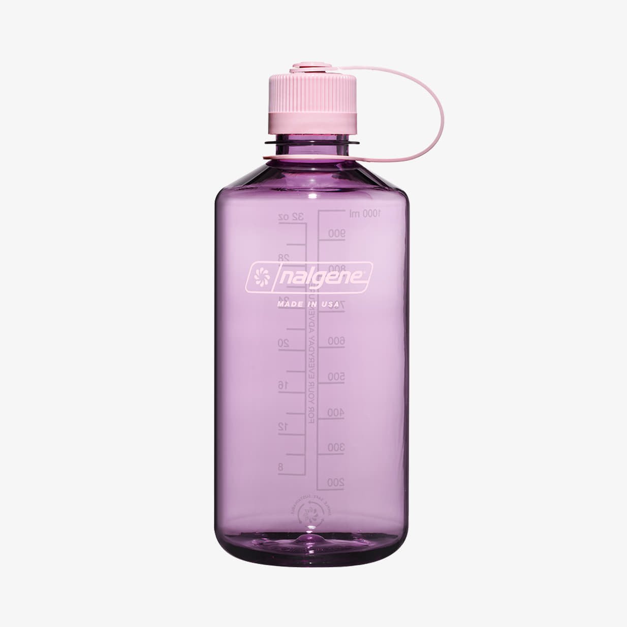 Láhve na pití Nalgene 1000ml Narrow Mouth Sustain Water Bottle Cherry Blossom