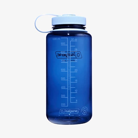 Nalgene 1000ml Wide Mouth Sustain Water Bottle Indigo