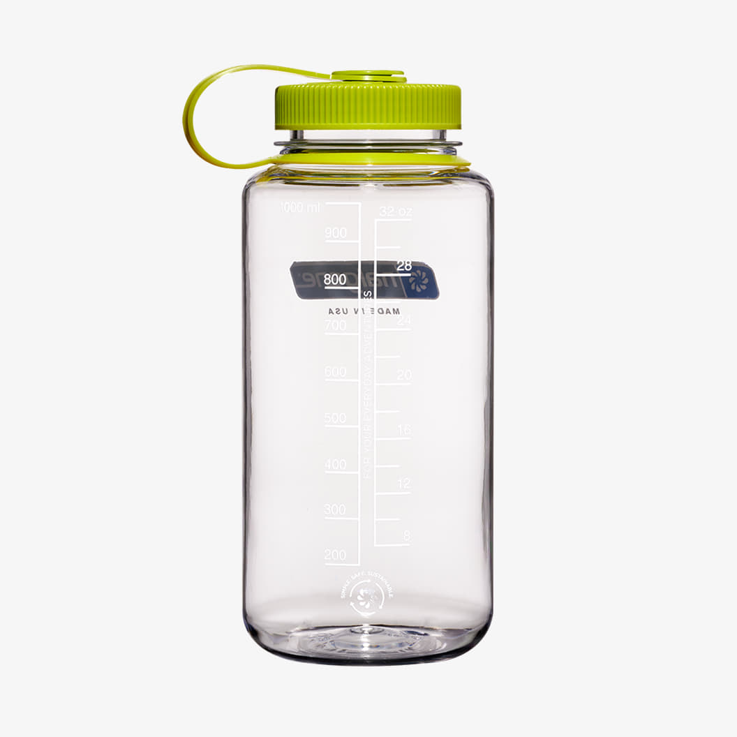 Láhve na pití Nalgene Wide-Mouth 1000ml Sustain Bottle Clear