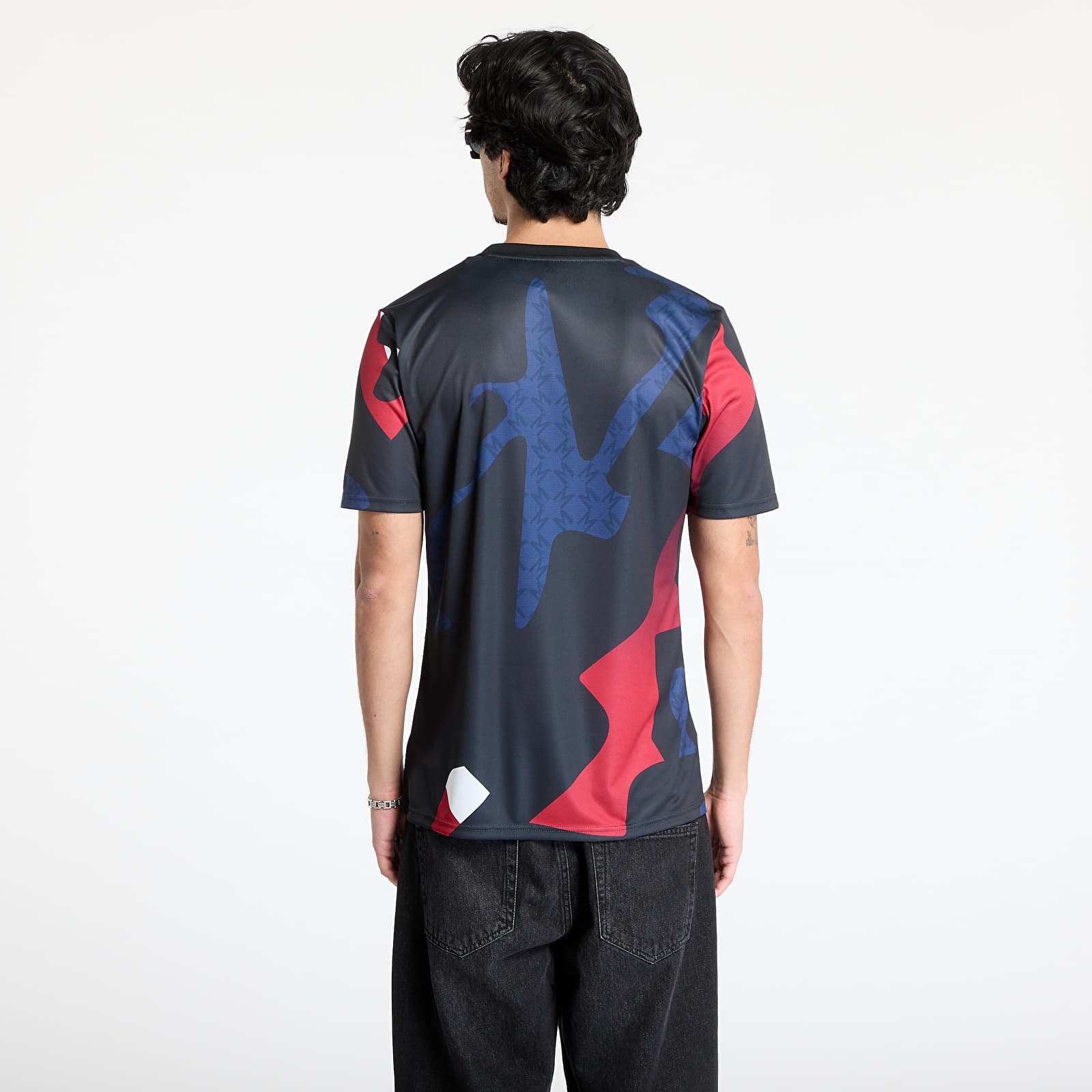 Dresy adidas Manchester United 2024/2025 Pre Match Jersey Black/ Mufc Red/ Off White/ Team Coll Burgundy 2