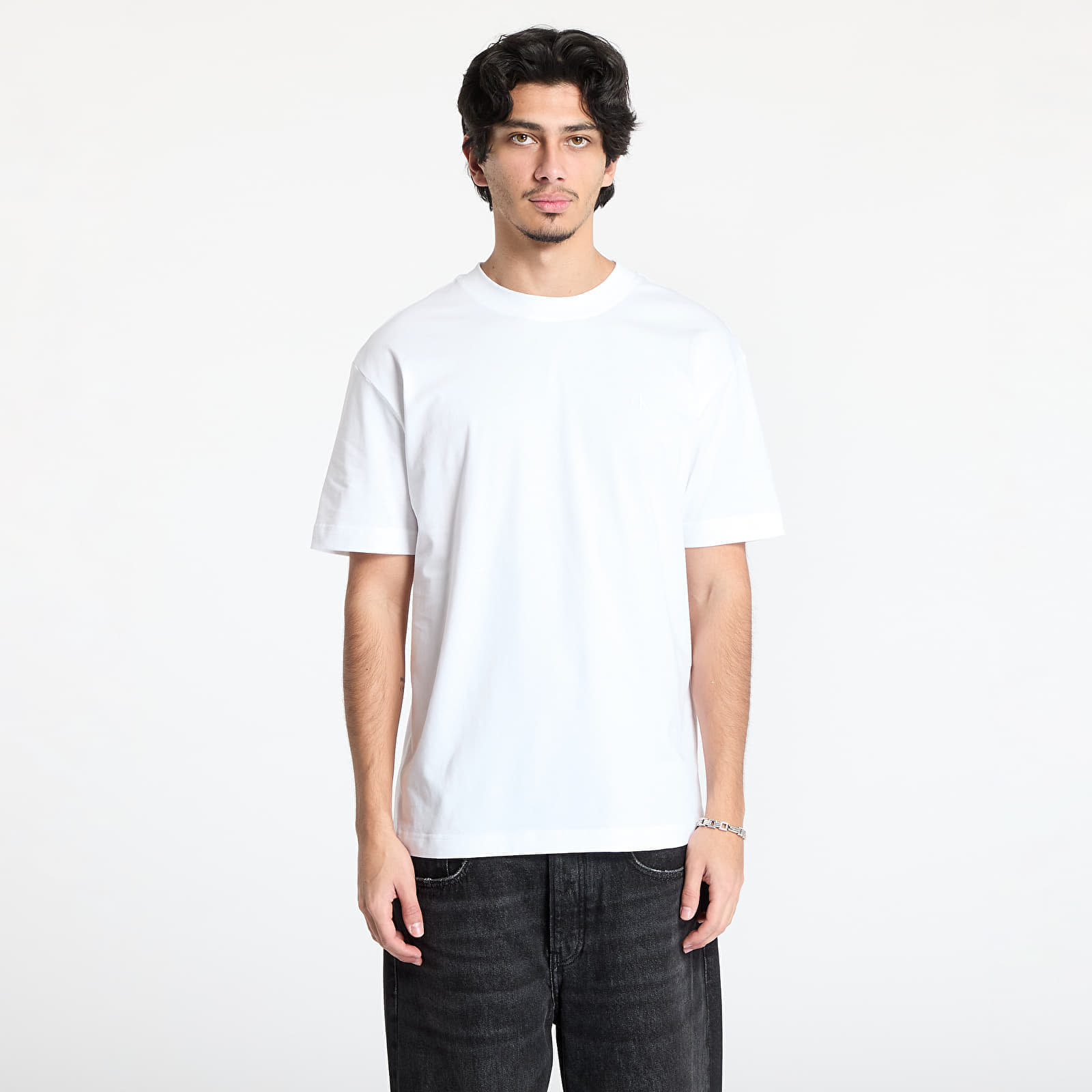 Póló Calvin Klein Jeans Soft Layered Monogram Tee White XXL akciós termékkép 1