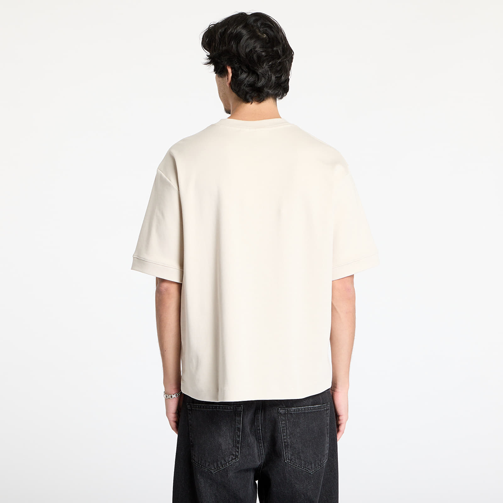 Camisetas hombre Calvin Klein Jeans Interlock Tee Gray