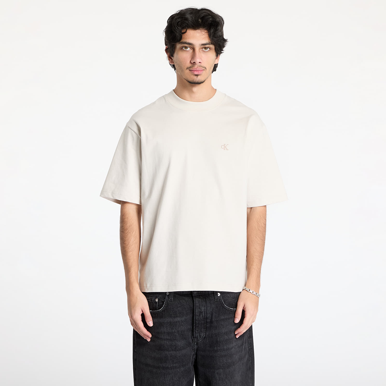 Moške majice Calvin Klein Jeans Heavy Relaxed Tee Gray