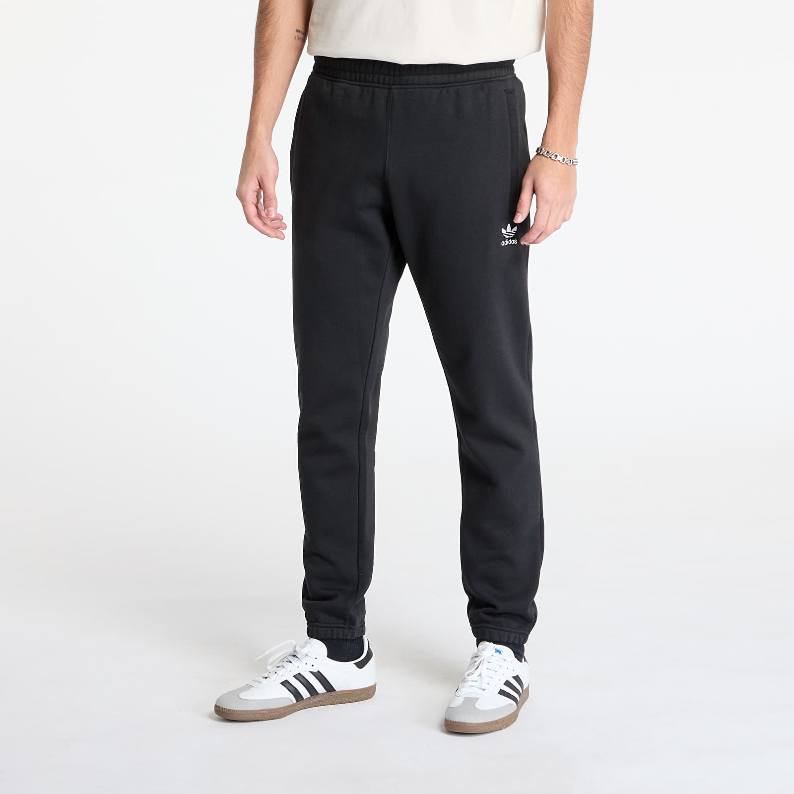 Pánské tepláky adidas Trefoil Essentials Pants Black