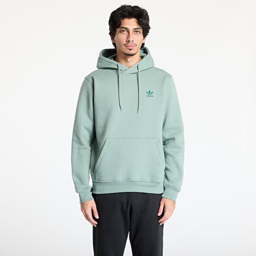 Sweat-shirt adidas Trefoil Essentials Hoodie Silver Green