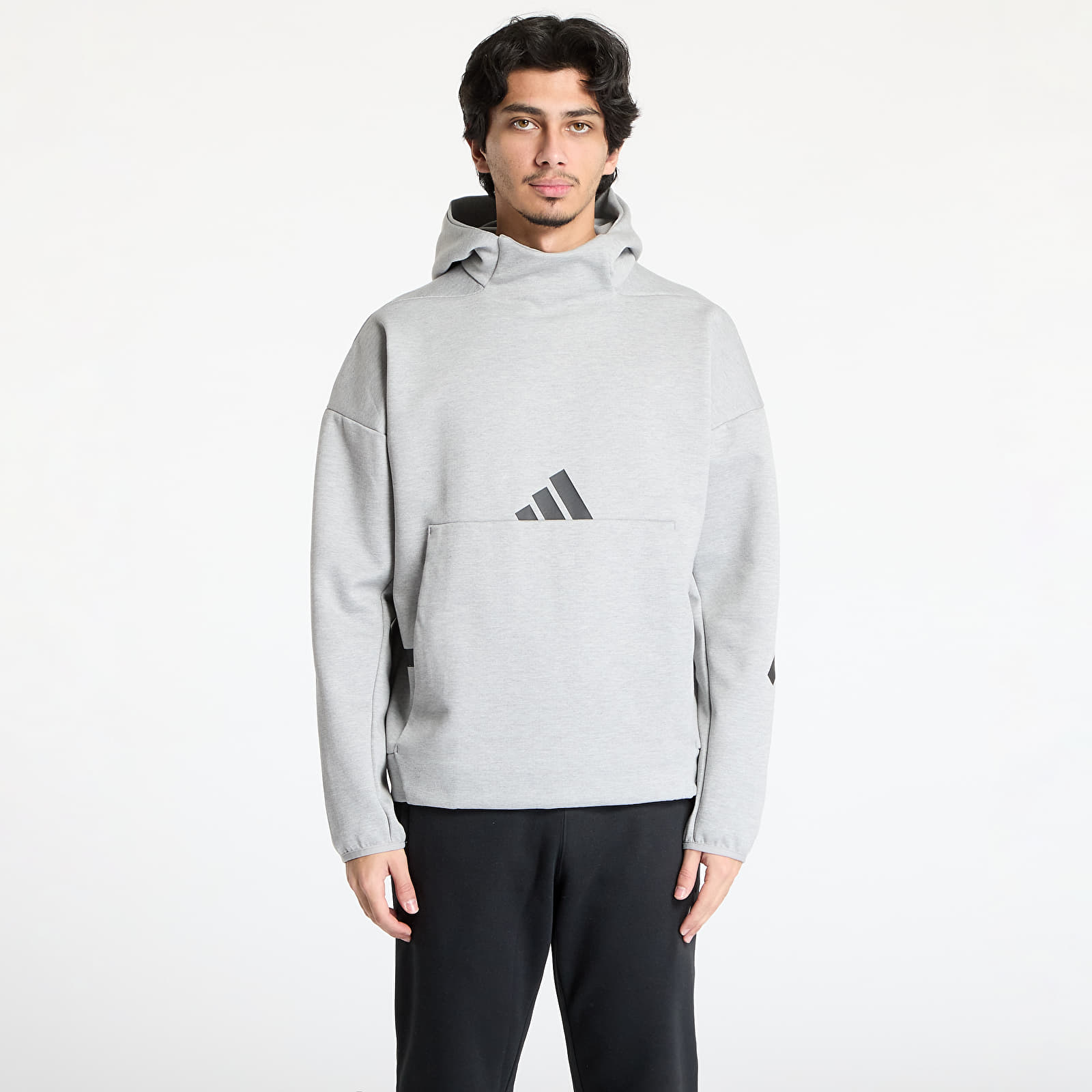 Felpe da uomo adidas M Z.N.E. Hoodie Medium Grey Heather